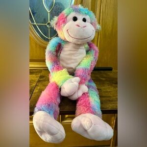 Colorful Plush Monkey Toy